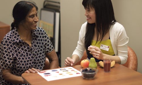 health education staff & client
